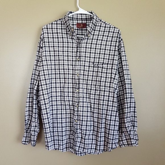 Timber Creek Men's Long Sleeve Plaid Shirt size L - Picture 1 of 4